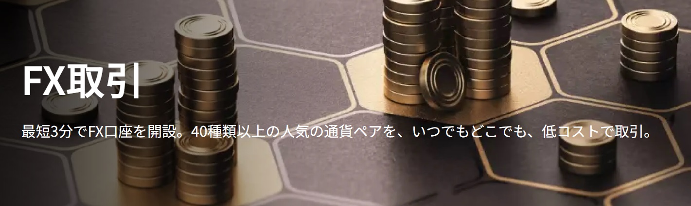 ヴァンテージ 取引所のFX取引